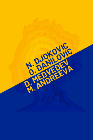 Novak Djokovic Olga Danilovic vs. Daniil Medvedev Mirra Andreeva-Match Highlights
